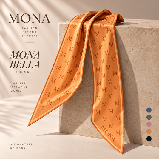 Mona Bella Silk Scarf